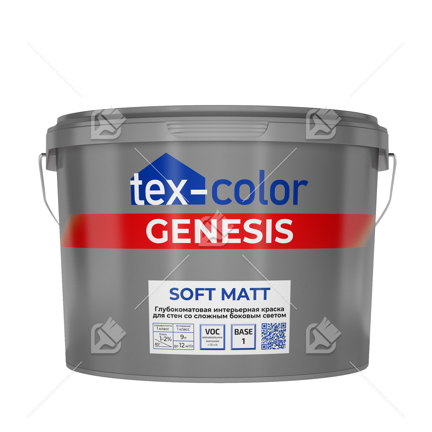 "Tex-Сolor" ВД краска Genesis Soft Matt  база1  9л