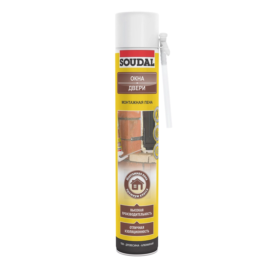 Пена стандартная Soudal 750 мл