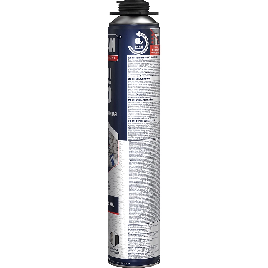 Пена профессиональная Tytan Professional 65 UNI 750 мл