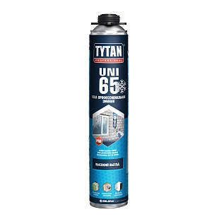 Пена профессиональная Tytan Professional 65 UNI зимняя 750 мл
