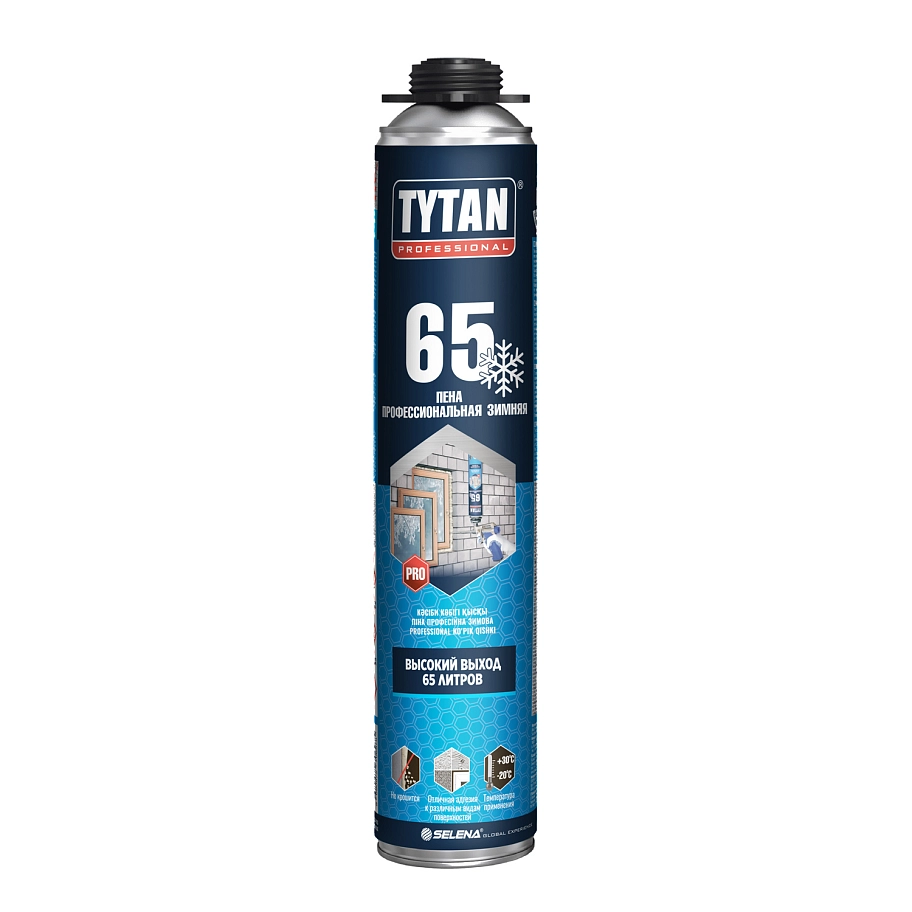 Пена профессиональная Tytan Professional 65 зимняя 750 мл