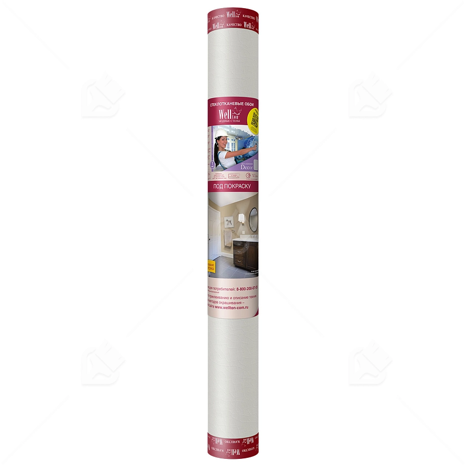 Стеклообои под покраску Wellton Decor Дюны 1х12,5 м.
