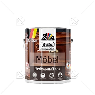 Лак мебельный Dufa MOBEL дуб 0,9 л