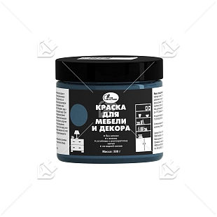 Краска для мебели и декора Новбытхим сапфировая 0,5кг. 