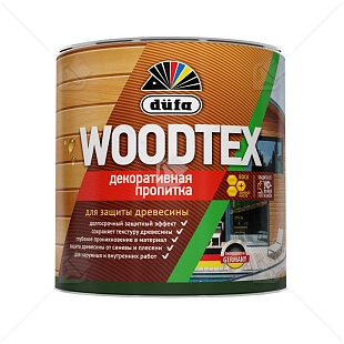 Пропитка декоративная для защиты древесины алкидная Dufa Woodtex орех 3 л.