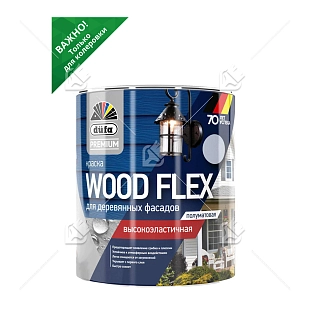 Краска фасадная Dufa Premium Wood Flex база 3 полуматовая 2,2 л