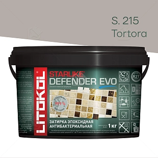 Затирка эпоксидная Litokol Starlike Defender Evo S.215 тортора 1 кг.